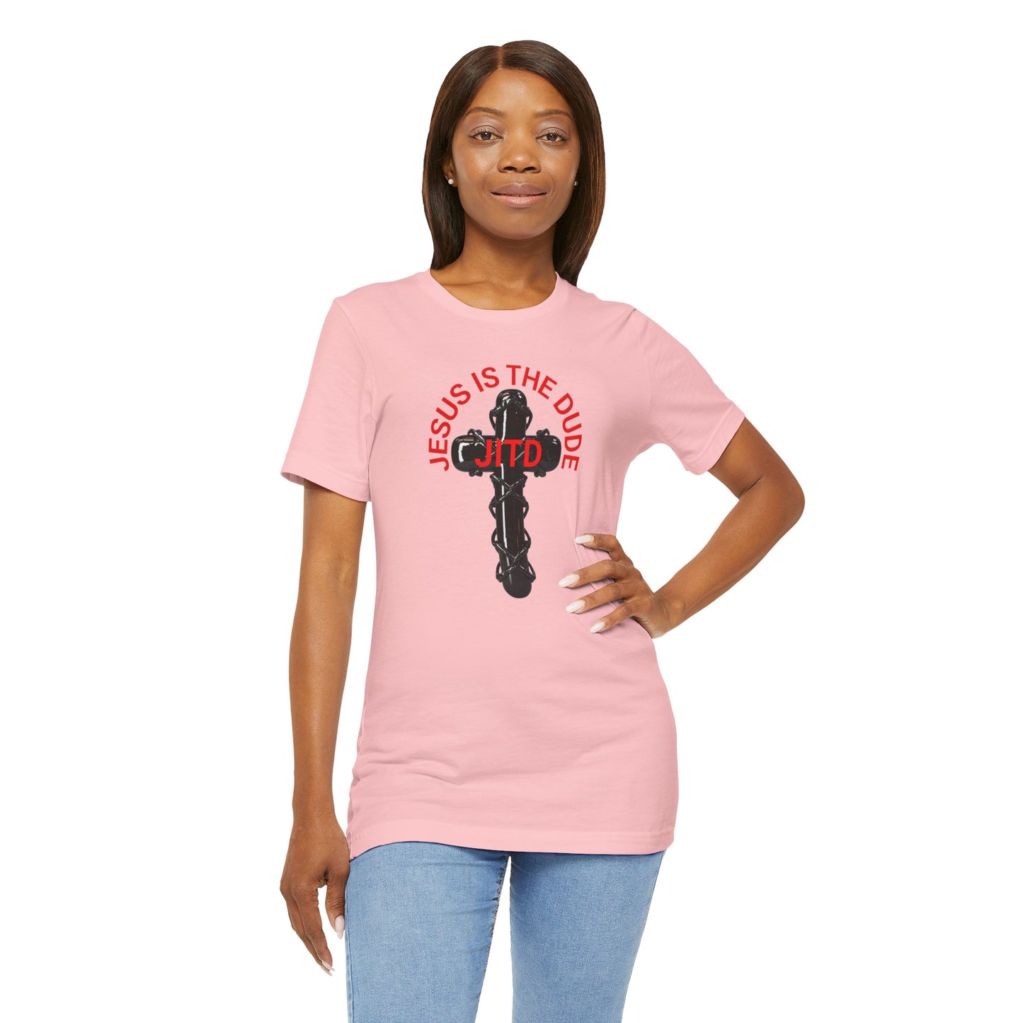 JITD BLACK CROSS TEE